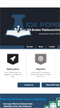 Mobile Screenshot of idxforge.com